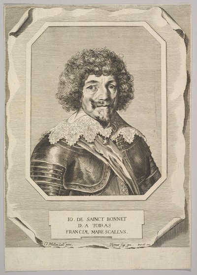 Jean de Saint-Bonnet, Marquis de Toiras. tekijältä Pierre Daret