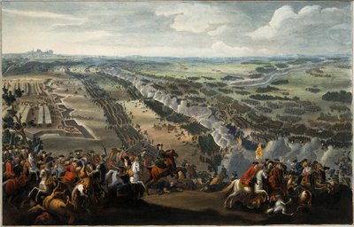 Poltavan taistelu 27. kesäkuuta 1709, vuoden 1724 jälkeen. tekijältä Pierre Denis II Martin