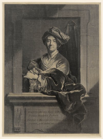 Hyacinthus Rigaud tekijältä Pierre Drevet
