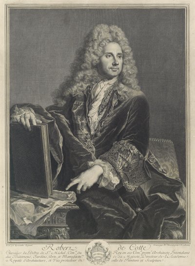 Robert de Cotte tekijältä Pierre Drevet