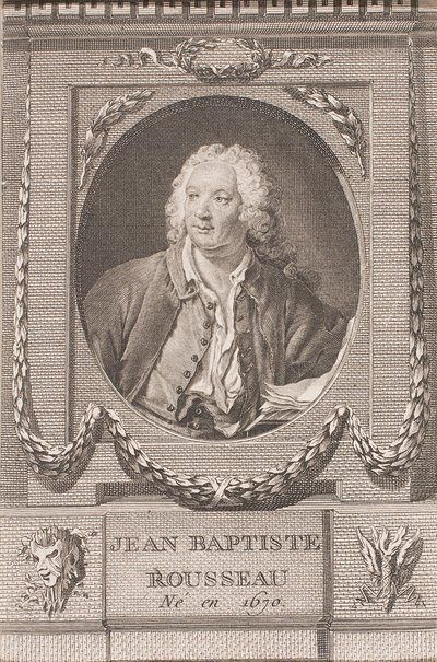 Jean Baptiste Rousseau tekijältä Pierre Dupin