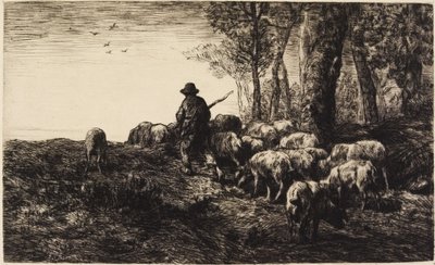 Hiljaisuus ja yö metsässä tekijältä Pierre Edmond Alexandre Hedouin