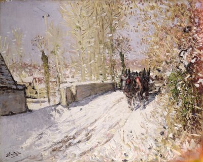 Talvimaisema tekijältä Pierre Eugene Montezin