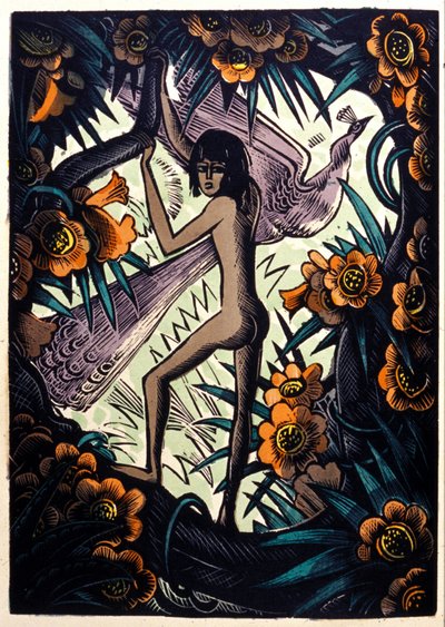 Mowgli viidakossa. Rudyard Kipling "Viidakkokirja" tekijältä Pierre Falke