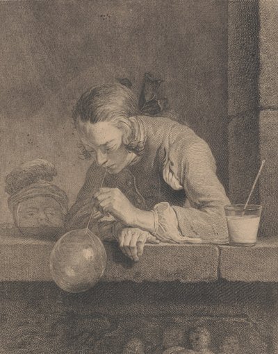 Saippuakuplat, 1739. tekijältä Pierre Filloeul