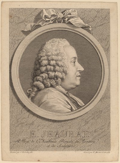 Edme-Sebastien Jeaurat tekijältä Pierre Francois Martenasie after Charles Nicolas Cochin II