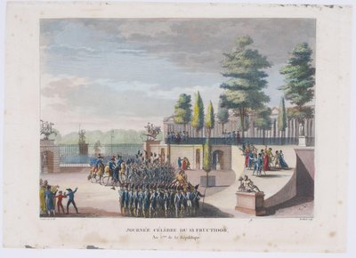 18 Fructidorin vallankaappaus, vuosi V, 1804 tekijältä Pierre Gabriel Berthault