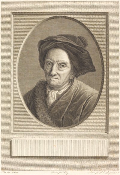 Fontenelle tekijältä Pierre Gabriel Langlois after Guillaume Voiriot after Jean Jacques Forty