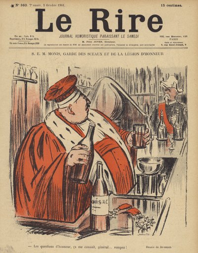 Kuvitus Le Rirelle tekijältä Pierre Georges Jeanniot