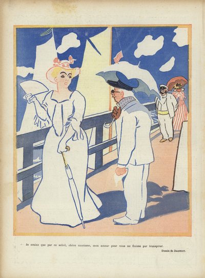 Kuvitus Le Rirelle tekijältä Pierre Georges Jeanniot