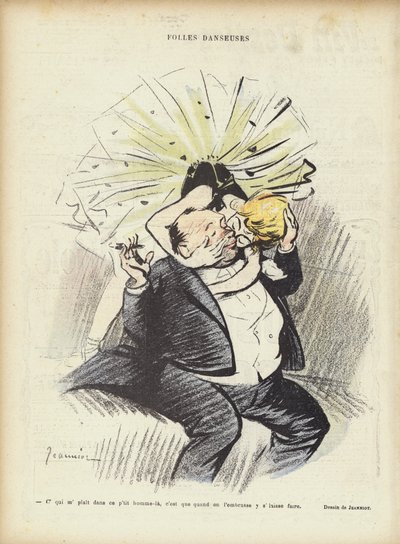 Kuvitus Le Rirelle tekijältä Pierre Georges Jeanniot