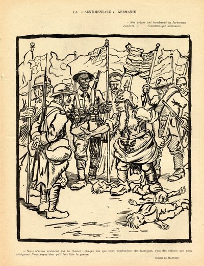 Kuvitus "Le Rire" -lehteen tekijältä Pierre Georges Jeanniot