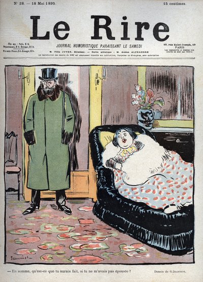 Mitä olisit tehnyt, jos et olisi mennyt naimisiin kanssani? - Pierre Georges Jeanniot