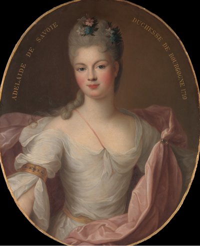 Marie Adelaide Savoijista 1685-1712, Burgundin herttuatar, 1710. tekijältä Pierre Gobert