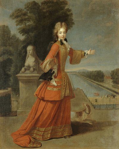 Muotokuva Marie Adélaïde Savoijin, Burgundin herttuattaresta tekijältä Pierre Gobert