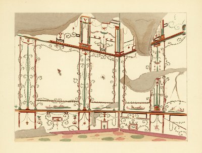 Exedra 100-vuotisjuhlan talossa Pompejissa tekijältä Pierre Gusman