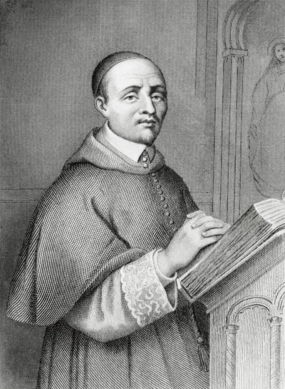 Giulio Alberonin (1664-1752), italialaisen kardinaalin ja valtiomiehen, Espanjan pääministerin Philip V:n muotokuva, Pierre-Gustave-Eugene Staalin (1817-1882) kaiverrus tekijältä Pierre Gustave Eugene (1817 82) Staal