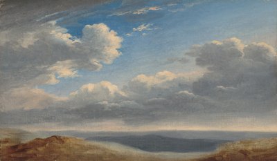 Pilvien tutkimus Rooman Campagnan yllä, n. 17821785. tekijältä Pierre Henri de Valenciennes