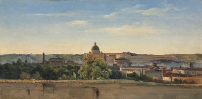 Näkymä Roomaan, n. 1782-1784. tekijältä Pierre Henri de Valenciennes