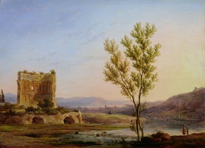 Näkymä Rooman esikaupunkialueelle tekijältä Pierre Henri de Valenciennes