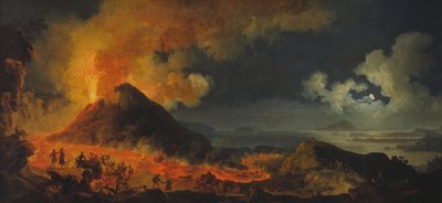 Vesuviuksen purkaus tekijältä Pierre Jacques Volaire