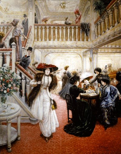Le Grand Café, mahdollisesti Angélina tekijältä Pierre Jean Poitevin