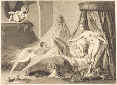 Vesilaitos tekijältä Pierre Laurent Auvray after Jean Honoré Fragonard
