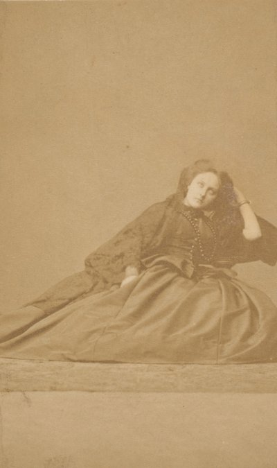 Réverie, 1860-luku. tekijältä Pierre Louis Pierson