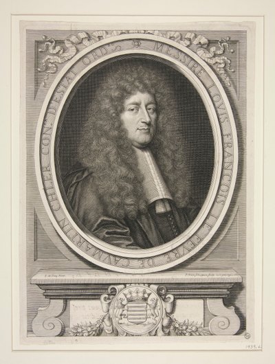 Louis Fran?ois le F?vre de Caumartin (1624-1687) tekijältä Pierre Louis van Schuppen