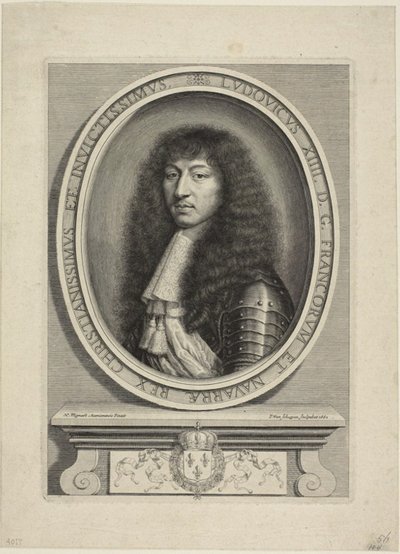 Ludvig XIV tekijältä Pierre Louis van Schuppen