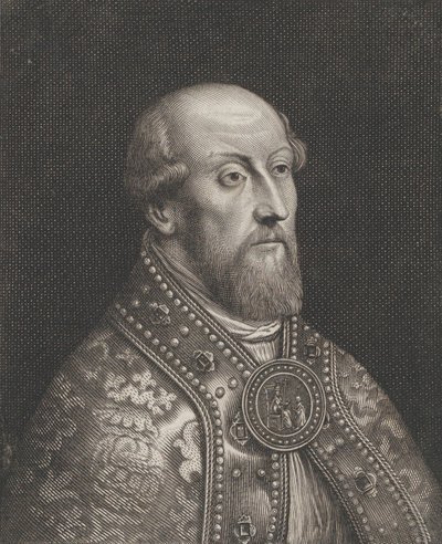 Liègen piispan Gisbert de la Marchen muotokuva, n. 1645-55. tekijältä Pierre Louis van Schuppen