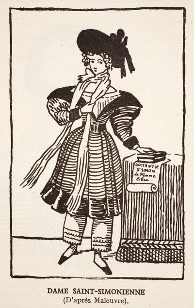 Lady Saint-Simonienne tekijältä Pierre Maleuvre