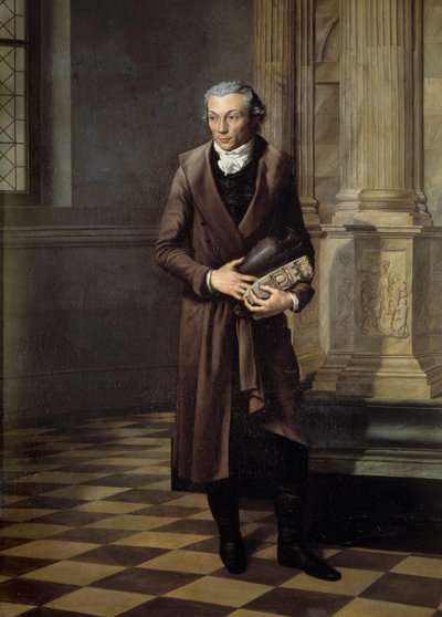 Alexandre Lenoirin (1761-1839) muotokuva Français museon kuraattorista Pierre M. Delafontaine (1774-1860) maalaus 1802 su. 2,20 x 1,61 m - Alexandre Lenoirin (1761-1839), ranskalaisten monumenttien museon kuraattorin muotokuva. Maalaus tekijältä Pierre Maximilien Delafontaine