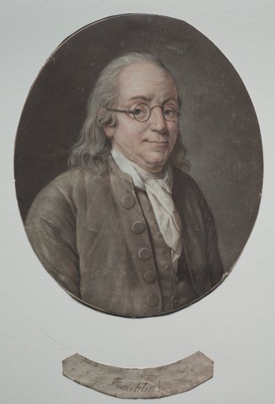 Benjamin franklin tekijältä Pierre Michel Alix