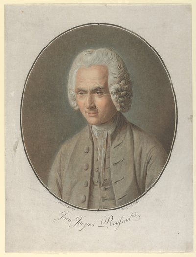 Jean Jacques Rousseau, 1791 tekijältä Pierre Michel Alix