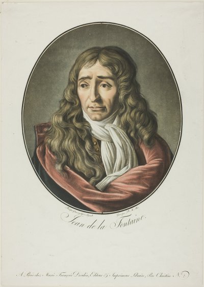 Jean de La Fontaine tekijältä Pierre Michel Alix