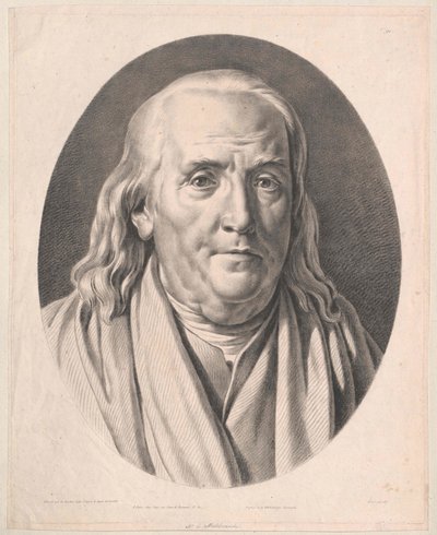 Nicolas Malebranche (painettu) tekijältä Pierre Michel Alix