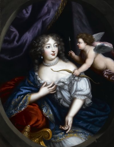 Françoise-Athénaïs de Rochechouart, Marquise de Montespan 1640-1707 tekijältä Pierre Mignard