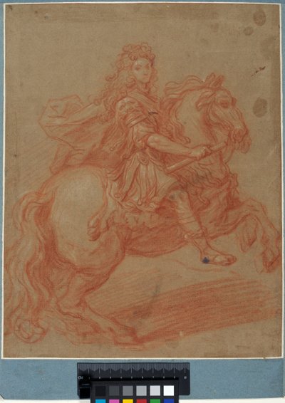 Ludwig XIV. zu Pferd tekijältä Pierre Mignard