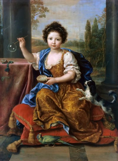 Louise Marie de Bourbon 1674-1681, Orléansin herttuatar tekijältä Pierre Mignard
