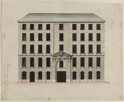 Mont-de-Piétén julkisivu rue des Blancs-Manteaux
