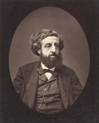 Alfred Naquet ranskalainen kemisti ja poliitikko, 1834-1916, n. 1876. tekijältä Pierre Petit