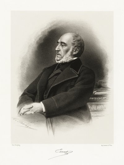 Lazare Hippolyte Carnot, 1865-66 tekijältä Pierre Petit