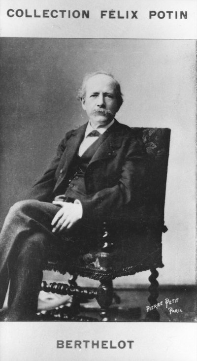 Pierre Eugene Marcellin Berthelot, ranskalainen orgaaninen kemisti ja poliitikko, 1885 tekijältä Pierre Petit