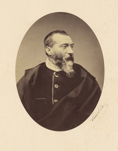 [Jean-Baptiste Alphonse Karrin muotokuva] tekijältä Pierre Petit