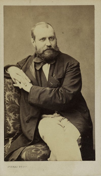 Muotokuva säveltäjä Charles Gounodista 1818-1893, n. 1870. tekijältä Pierre Petit