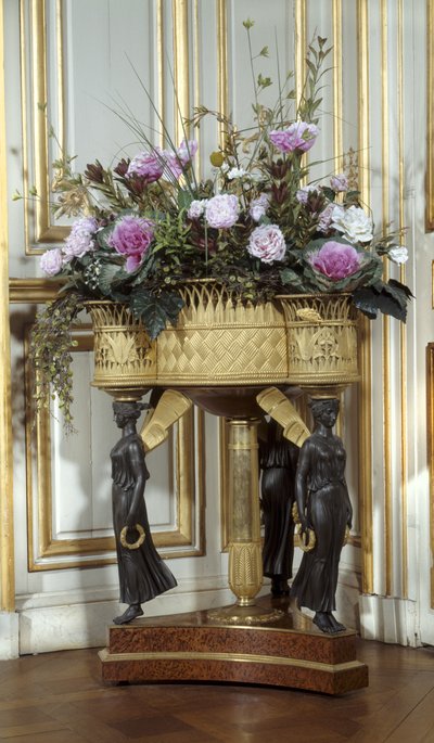 Art France Jardiieressa on neljä kultapronssikoria noin 1807 tekijältä Pierre Philippe (attr. to) Thomire