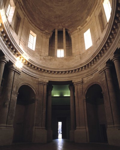 Barokkiarkkitehtuuri: Vanhan Chariten kappeli (1679 - 1707), Marseillen luostari, arkkitehti Pierre Puget (1622 - 1694). Sisäinen näkymä. Marseille, Bouches du Rhone (Bouches-du-Rhone) (13). tekijältä Pierre Puget