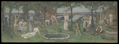 Inter artes et naturam tekijältä Pierre Puvis de Chavannes