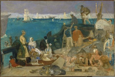 Marseille, portti itään tekijältä Pierre Puvis de Chavannes